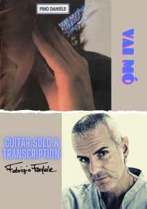 NUN CE STA PIACERE - Fabrizio Fedele's Guitar Solo - Sheets